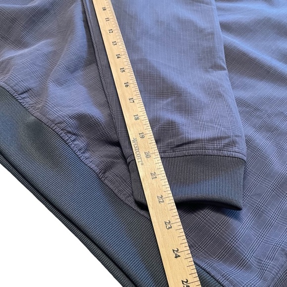 DOCKERS Golf Checkered Pullover Windbreaker-Size XL-Rain Lining - Picture 9 of 11